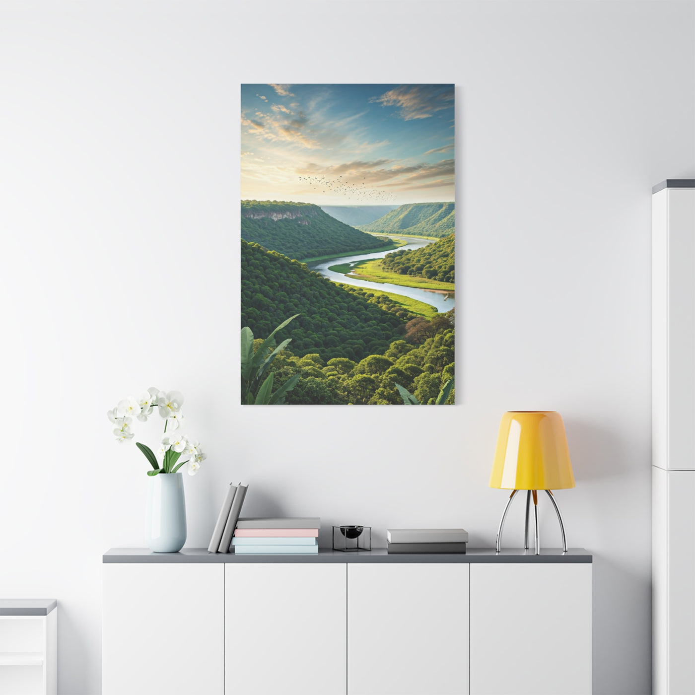 Scenic River Valley Landscape View Wall Art & Canvas Prints
