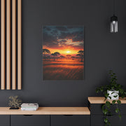 Firelight Savanna Evening Wall Art & Canvas Prints