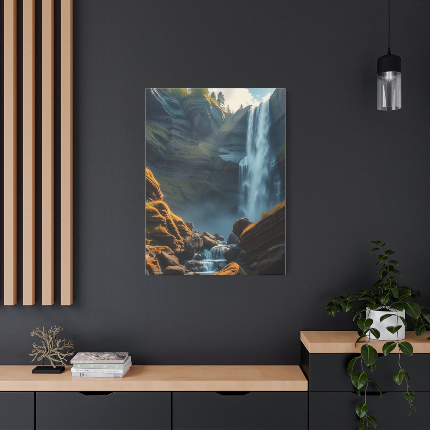 Sculpted Rapids Canvas Art Wall Art & Canvas Print