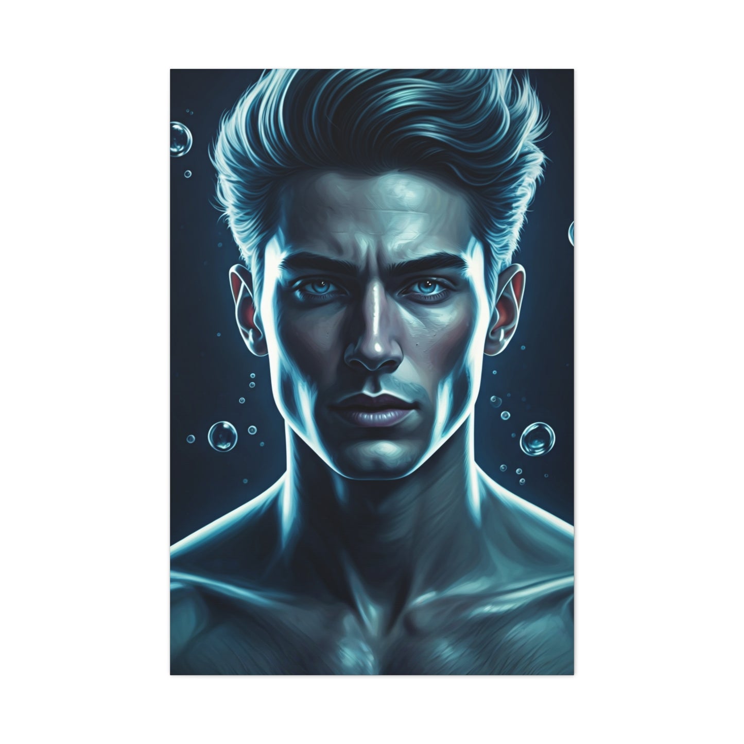 Submerged Stillness Portrait Wall Art & Canvas Prints