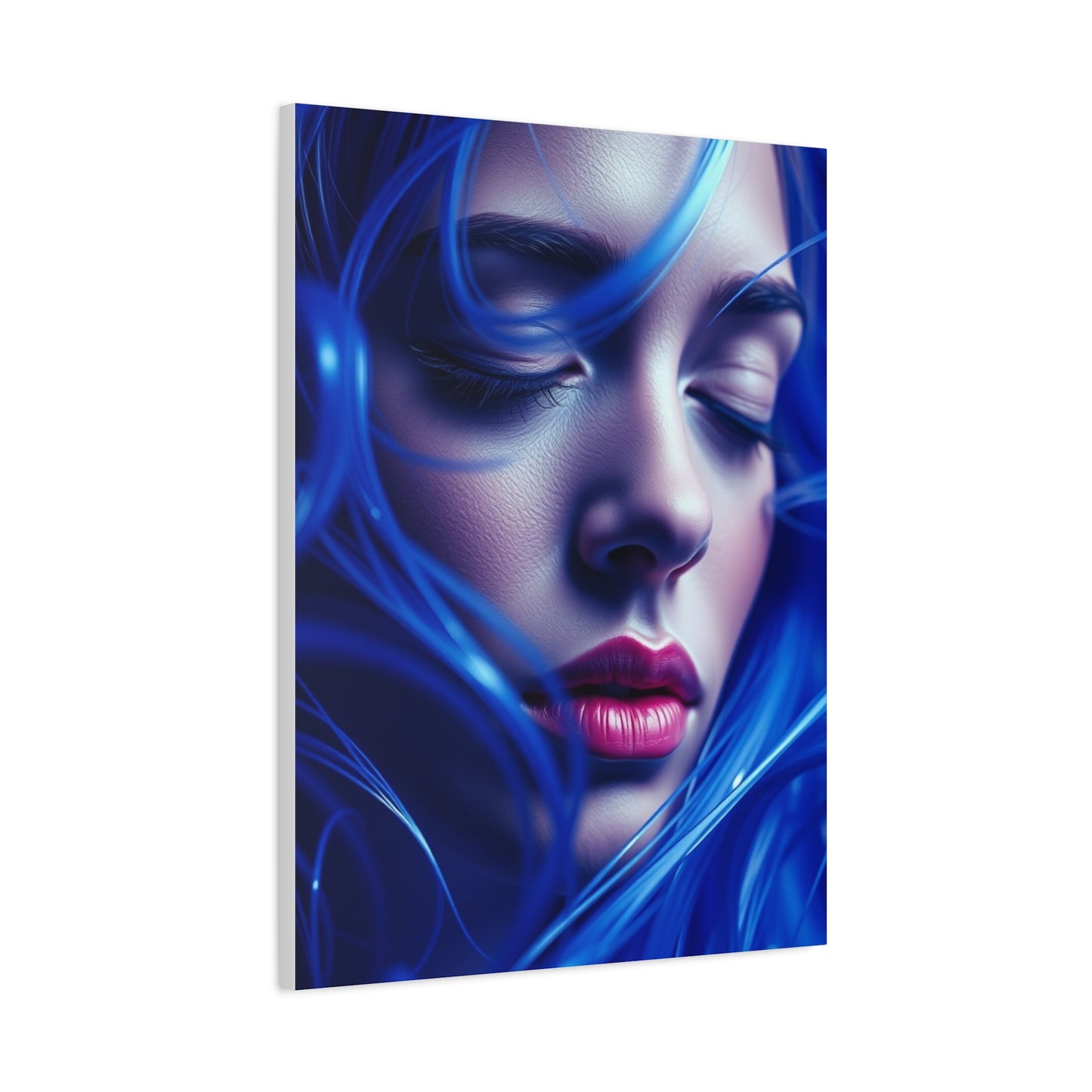 Supreme Collection Blue Music Art Wall Art & Canvas Print