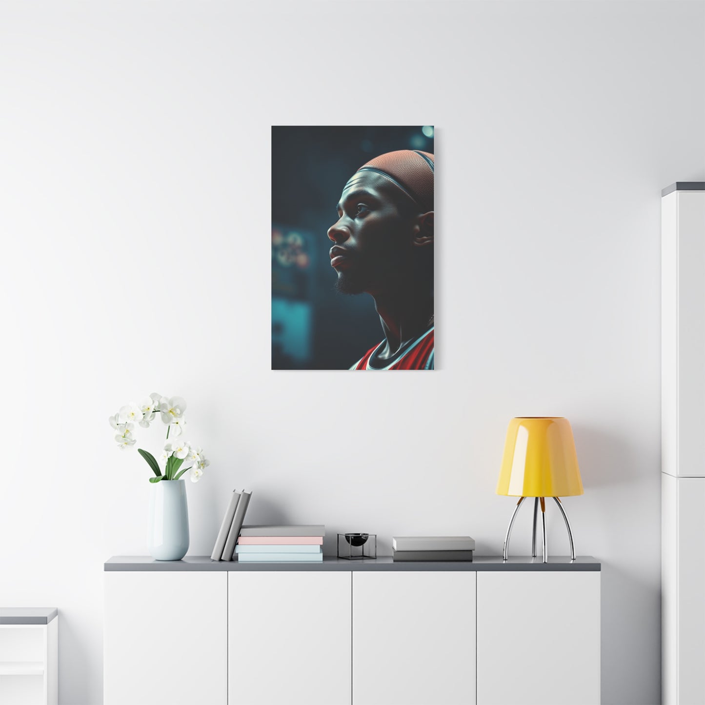 Supreme Basketball Art Beautiful Collection Wall Art & Canvas Print