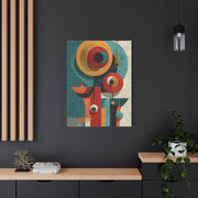 Sculptural Abstract Form Composition Wall Art & Canvas Print