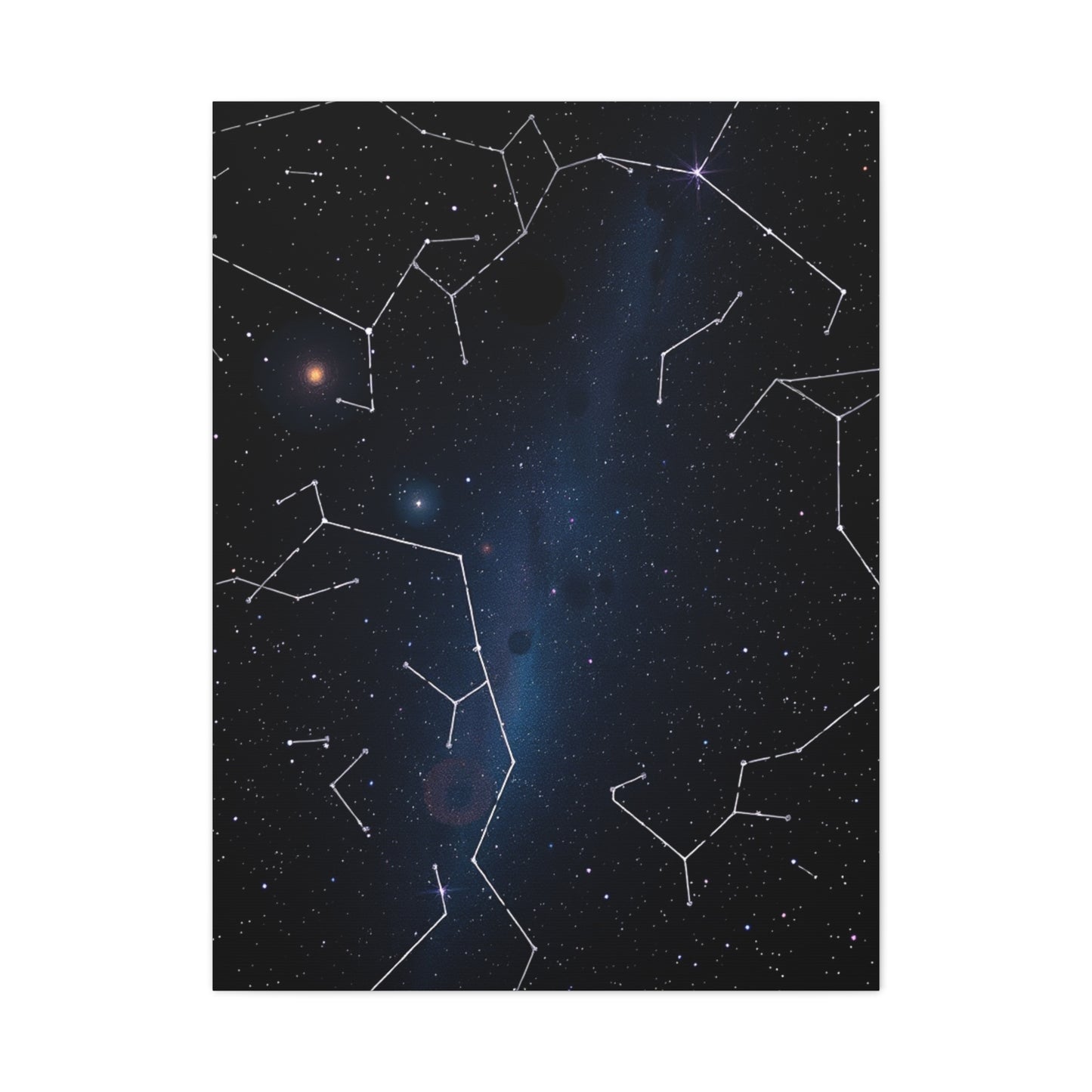 Constellation Art Canvas Art 4 Wall Art & Canvas Print