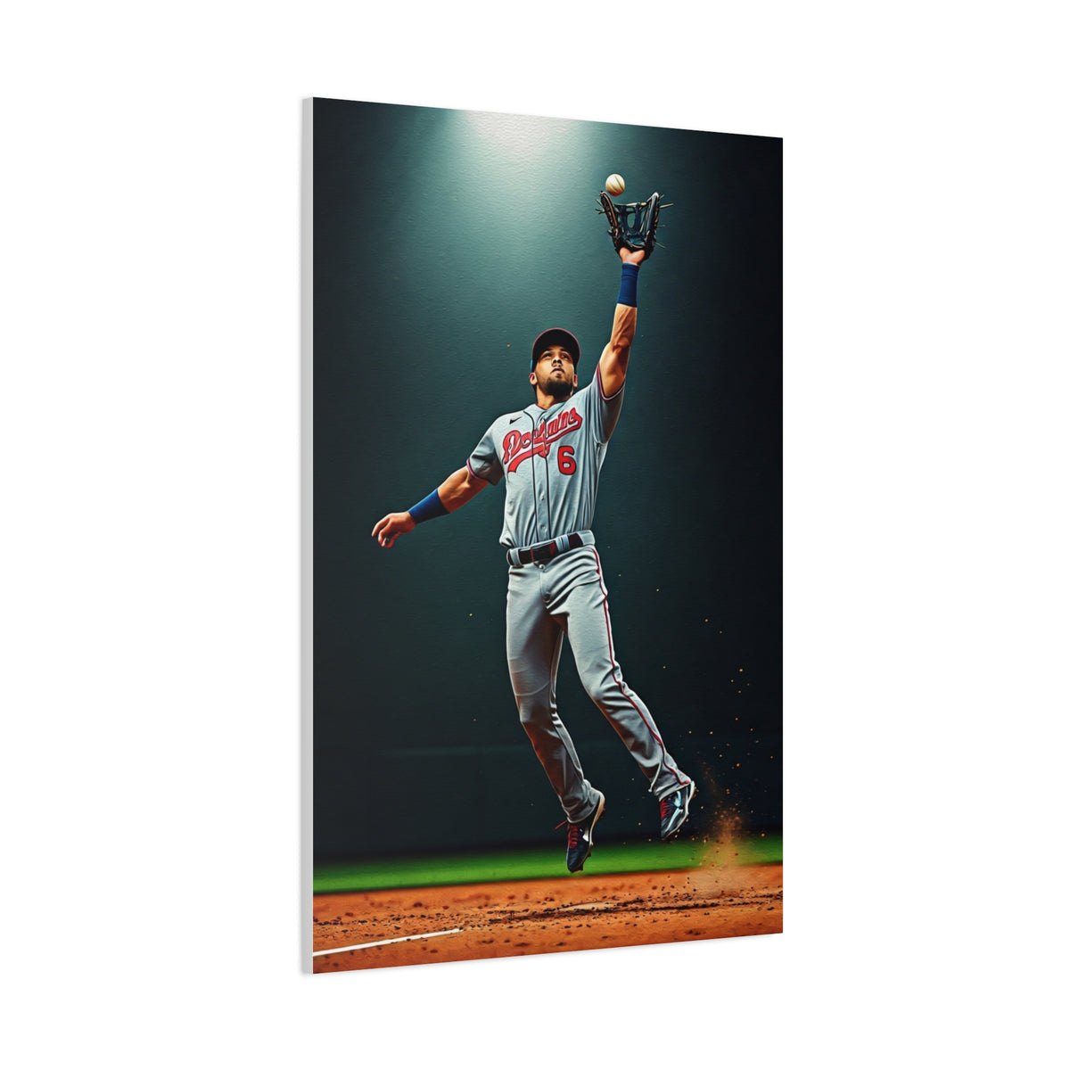 Outfield Catch Spotlight Glory Wall Art & Canvas Prints