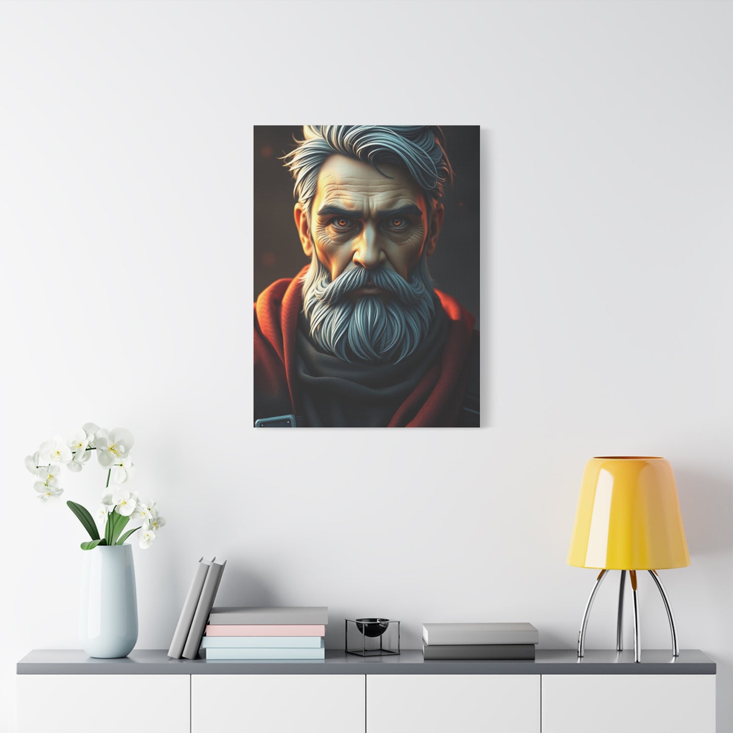 Luminous Digital Dreamscape Wall Art & Canvas Print