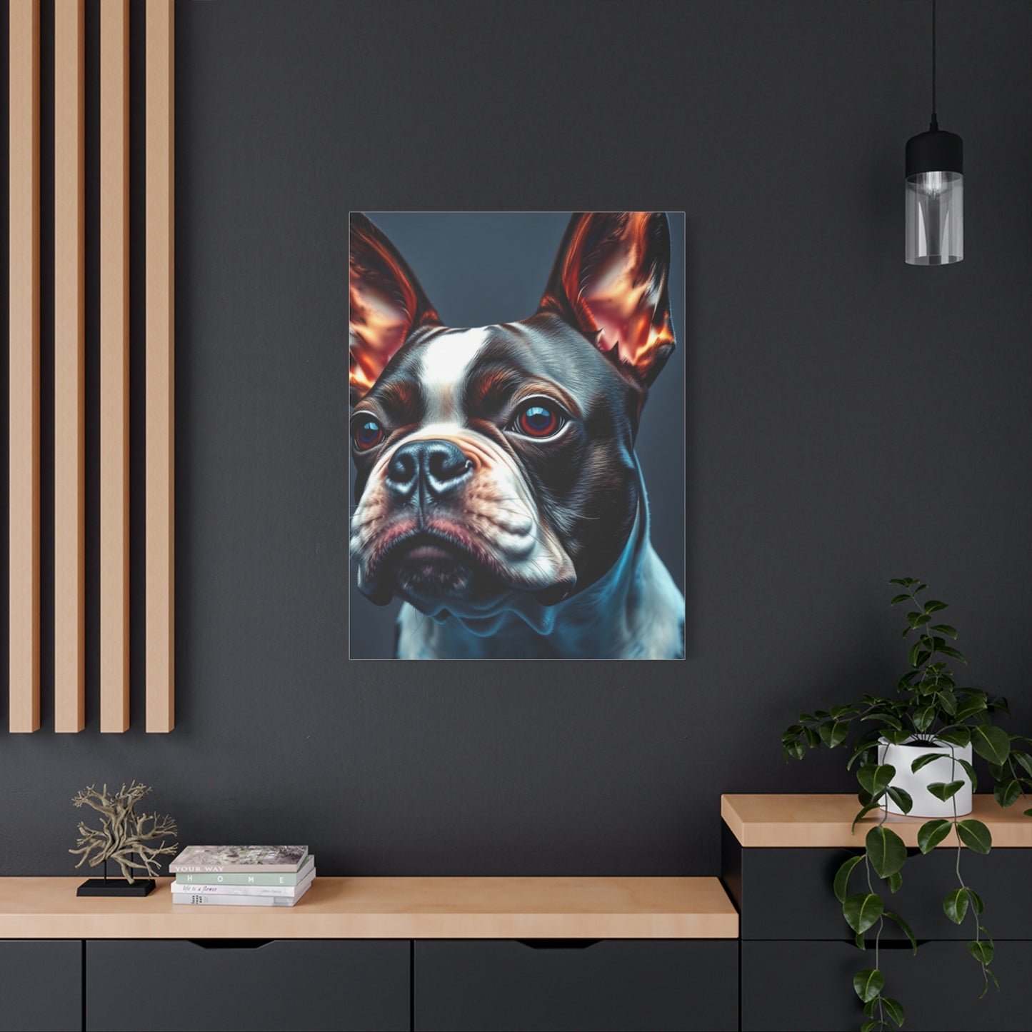 Supreme Collection Boston Terrier Art Wall Art & Canvas Print