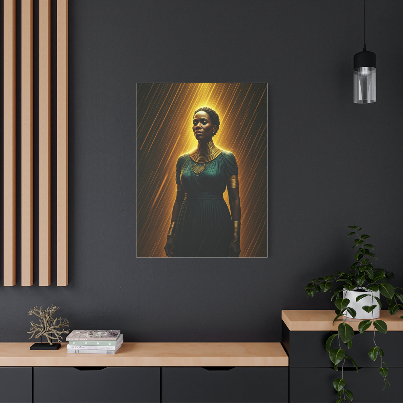 Golden Sovereign Presence Wall Art & Canvas Prints