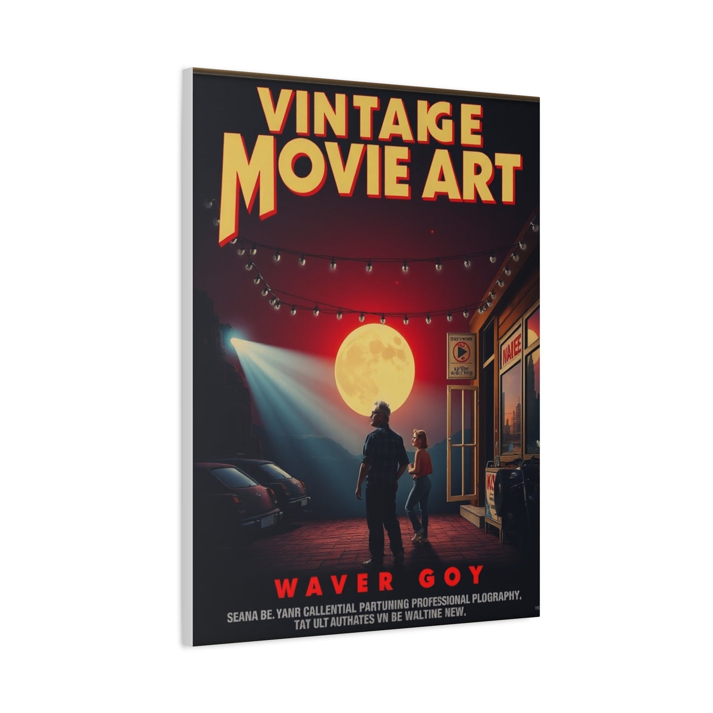 Supreme Vintage Movie Posters Art Beautiful Collection Wall Art & Canvas Print