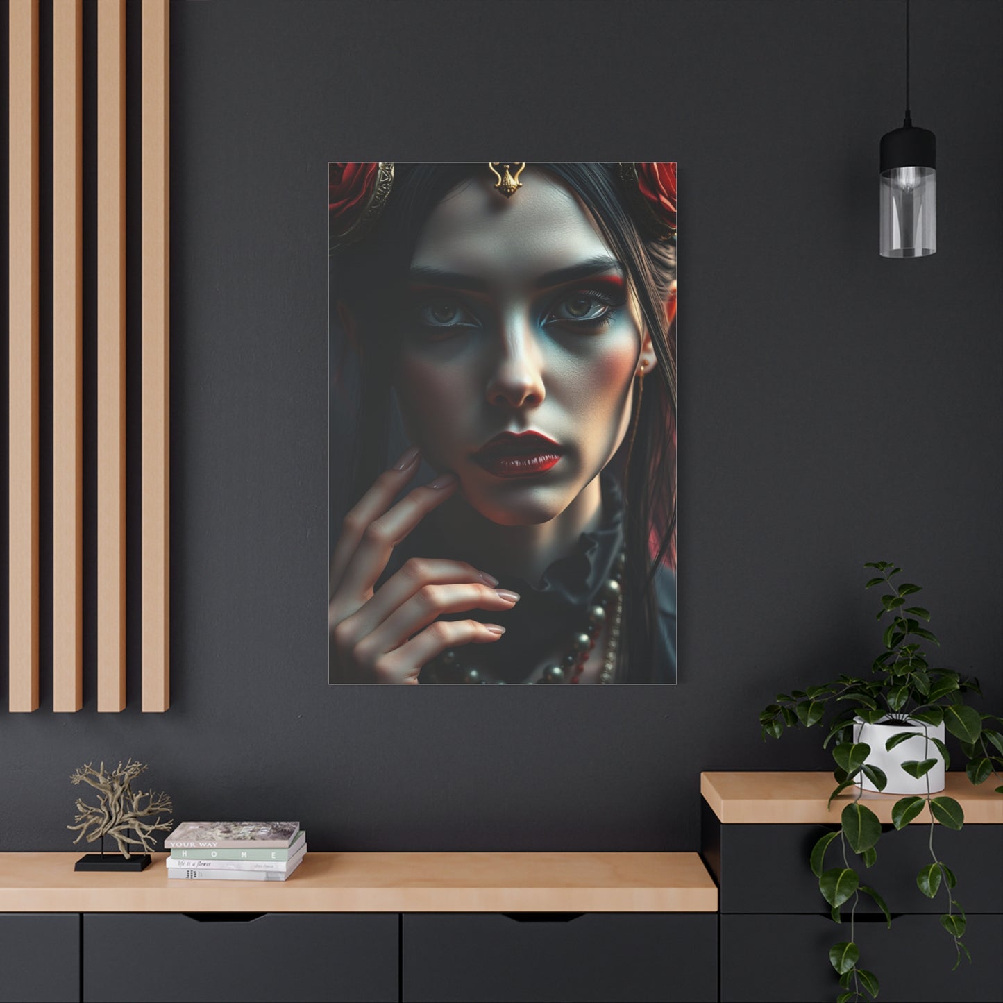 Nocturne Elegance Canvas wall art & canvas print