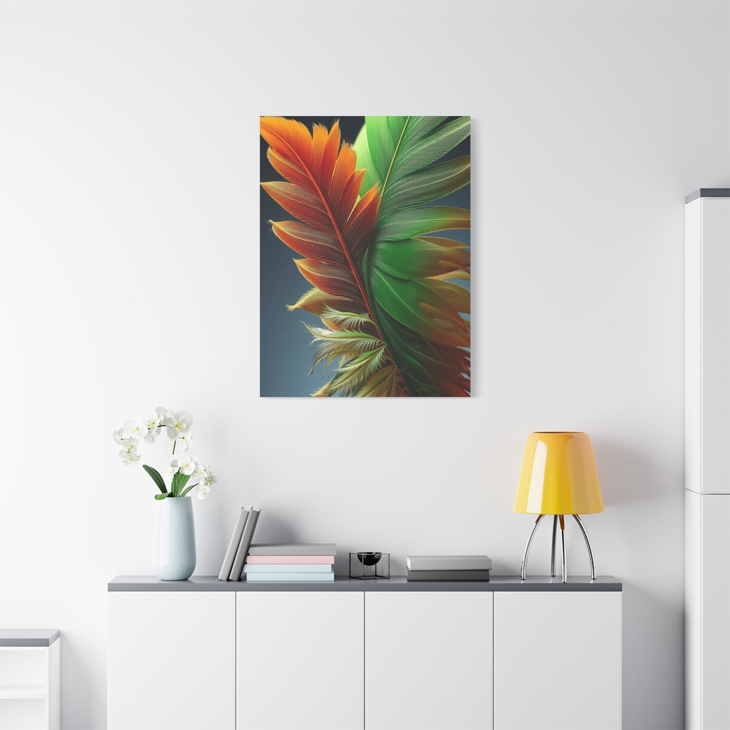 Supreme Feather Art Beautiful Collection Wall Art & Canvas Print