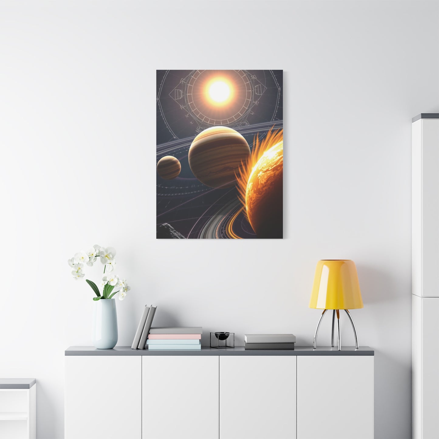 Solar System Wall Art Supreme Gallery Wall Art & Canvas Print