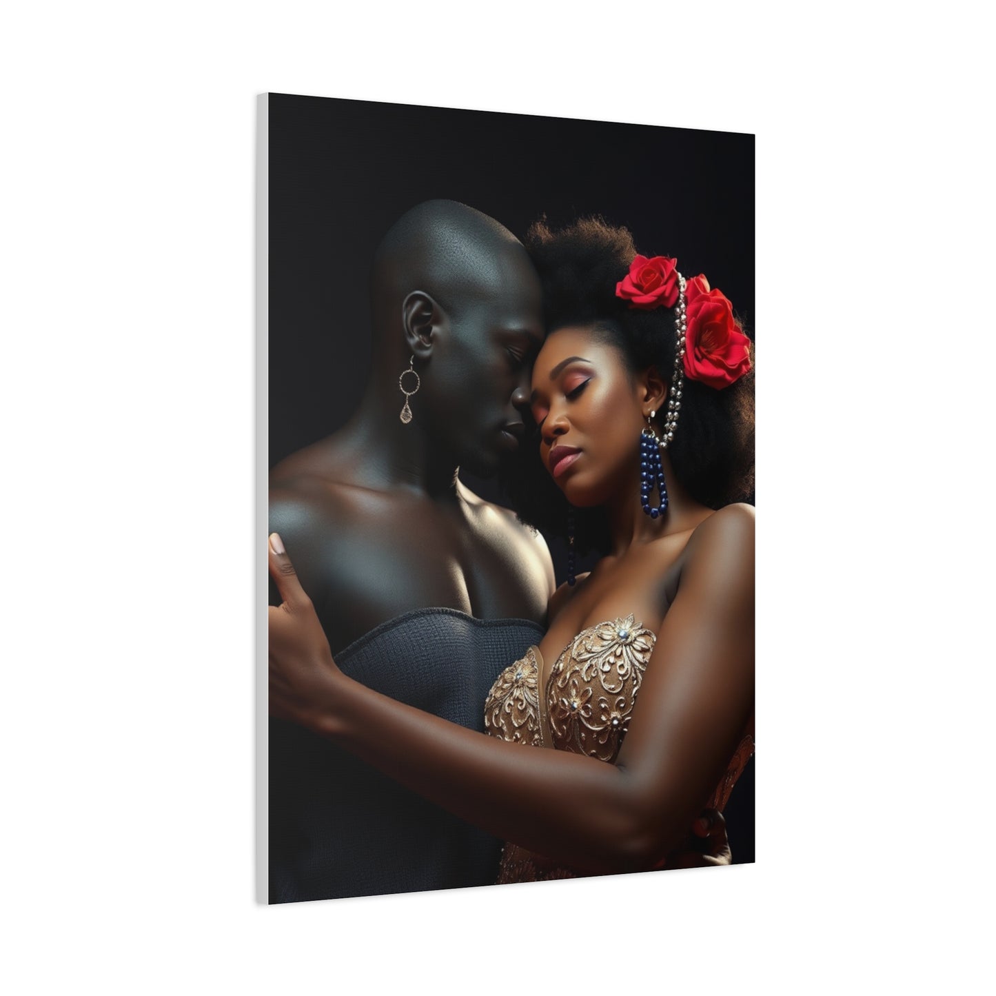 Black Love Art Premium Gallery Wall Art & Canvas Print