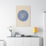 Minimal Thinker Line Art Composition Wall Art & Canvas Print