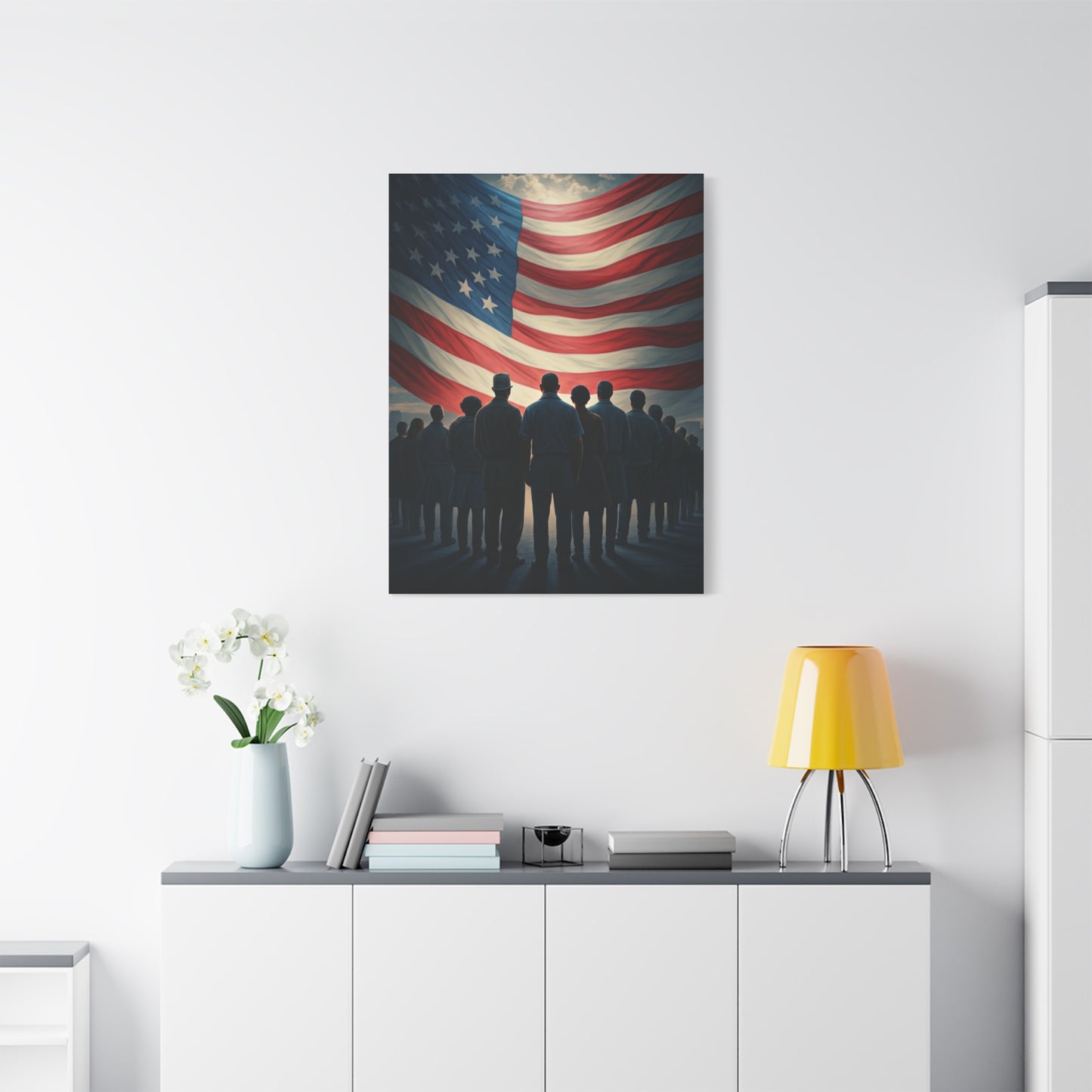 United Under the Stars and Stripes Wall Art & Canvas Prints