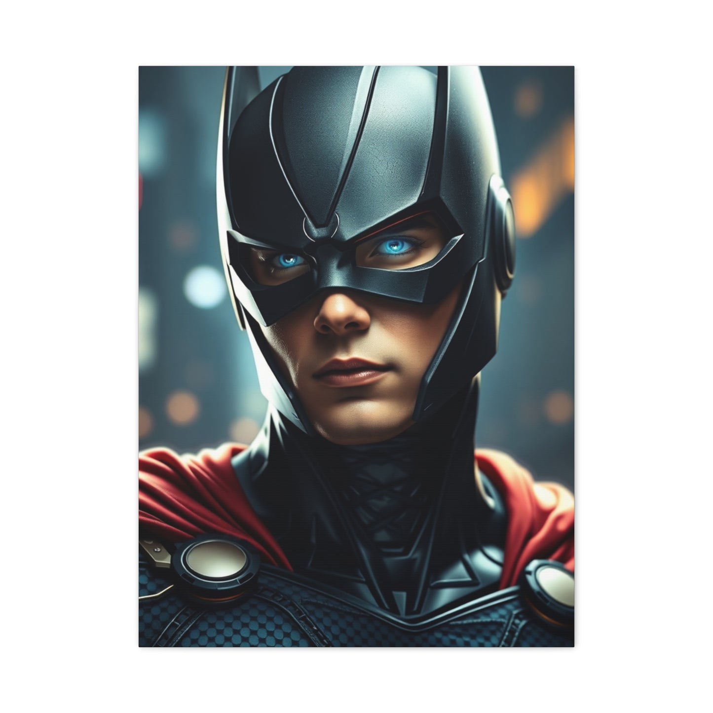 Vision Superhero Art Art Wall Art & Canvas Print