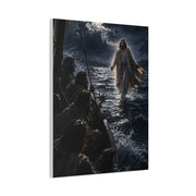 Jesus Walking on Water Night Miracle Wall Art & Canvas Print