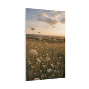 Golden Wildflower Meadow Wall Art & Canvas Print