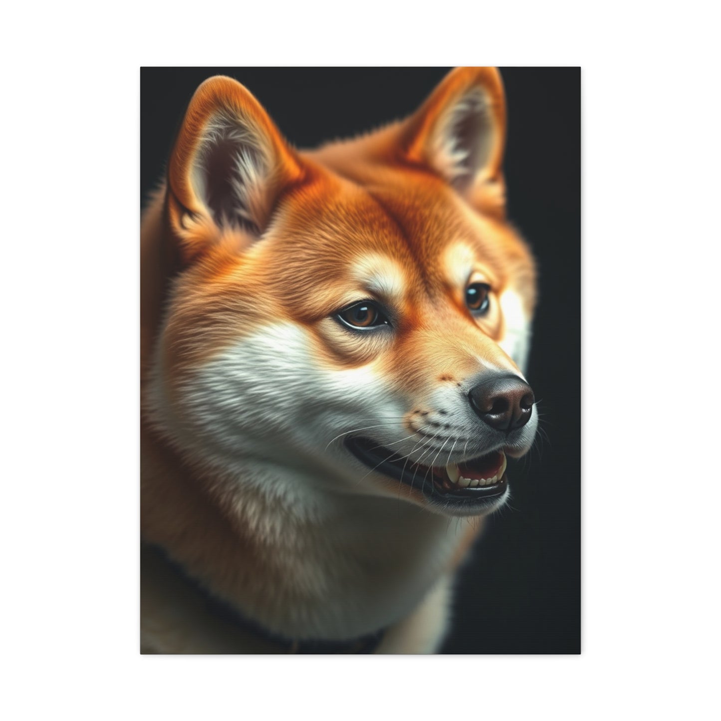 Vision Shiba Inu Dog Art Art Wall Art & Canvas Print