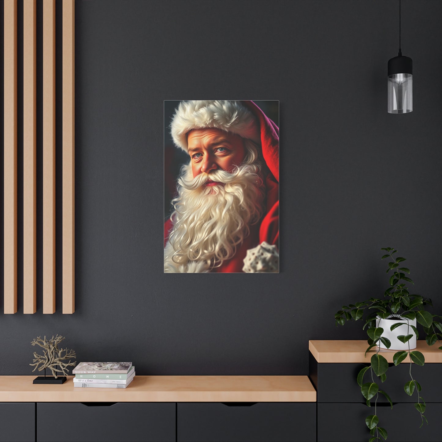 Supreme Santa Claus Art Beautiful Collection Wall Art & Canvas Print