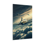 Squadron Flight Over Endless Skies Wall Art & Canvas Prints