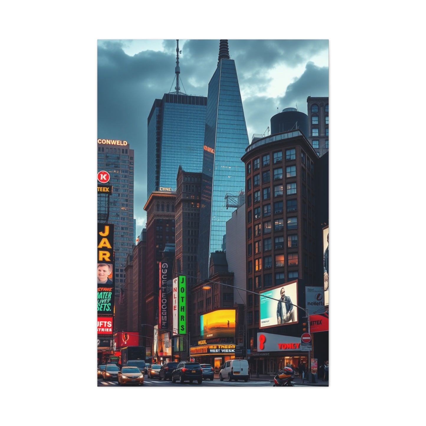Gotham Elegance Canvas Wall Art & Canvas Print