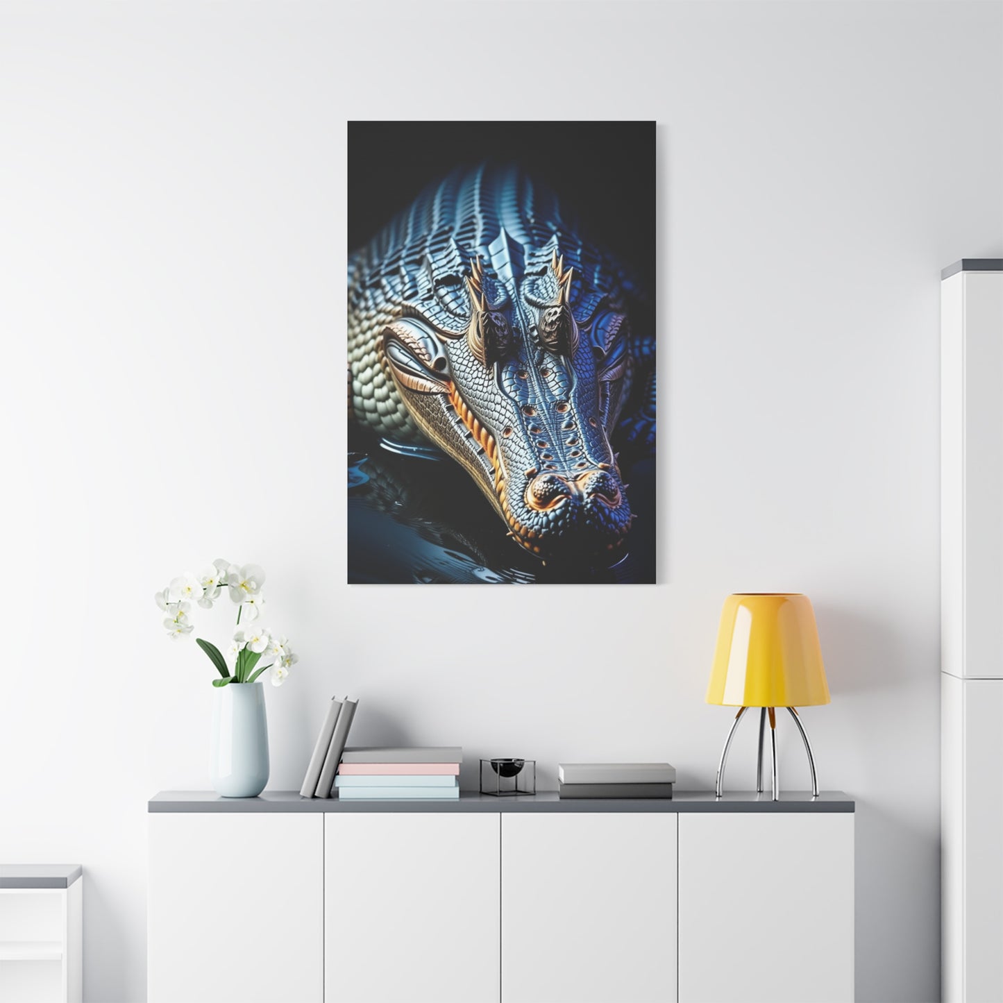 Crocodile & Alligator Art Supreme Canvas Wall Art & Canvas Print