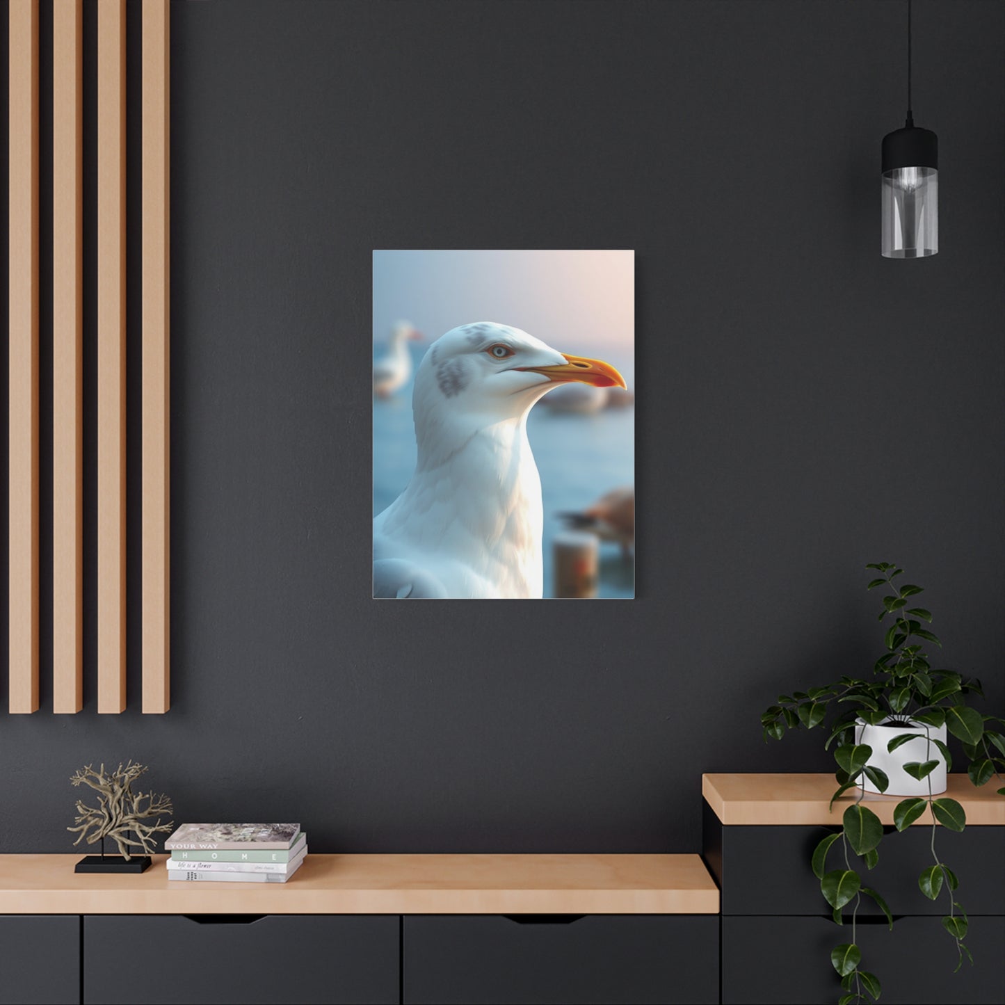 Vision Sea Gull Art Art Wall Art & Canvas Print