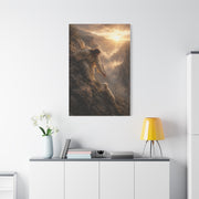 Leaves the 99 Sunrise Rescue Scripture Wall Art & Canvas Print