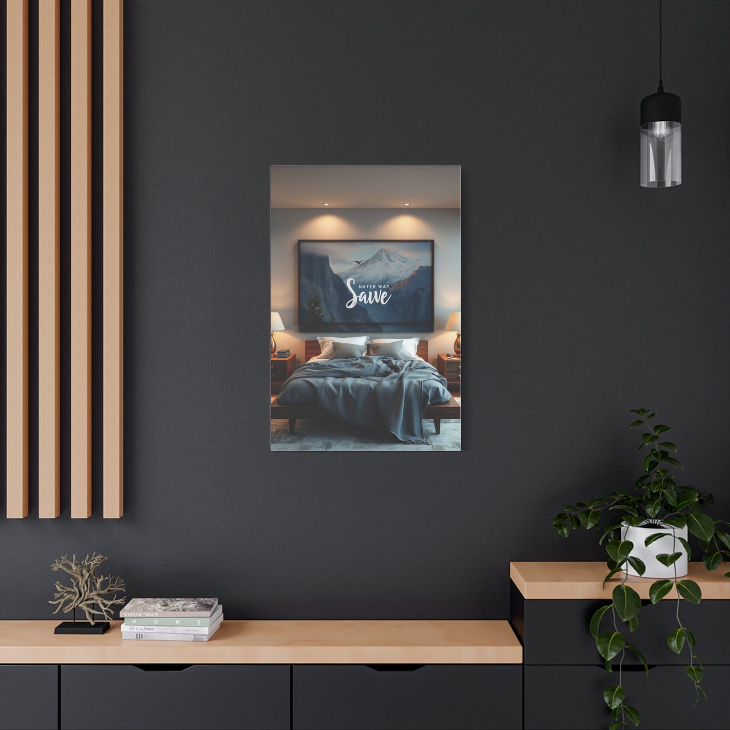 Scenic Nature Bedroom Art Luxury Canvas Wall Art & Canvas Print