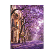Jacaranda Blossom Boulevard Wall Art & Canvas Print
