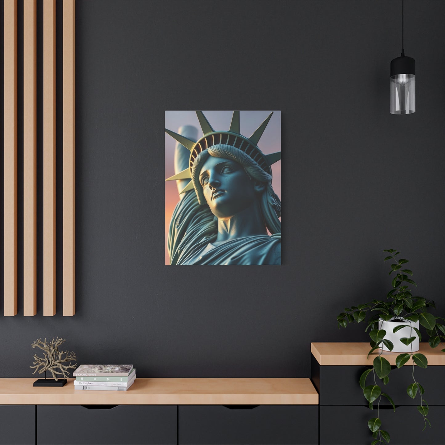 Majestic Freedom Portrait Wall Art & Canvas Print