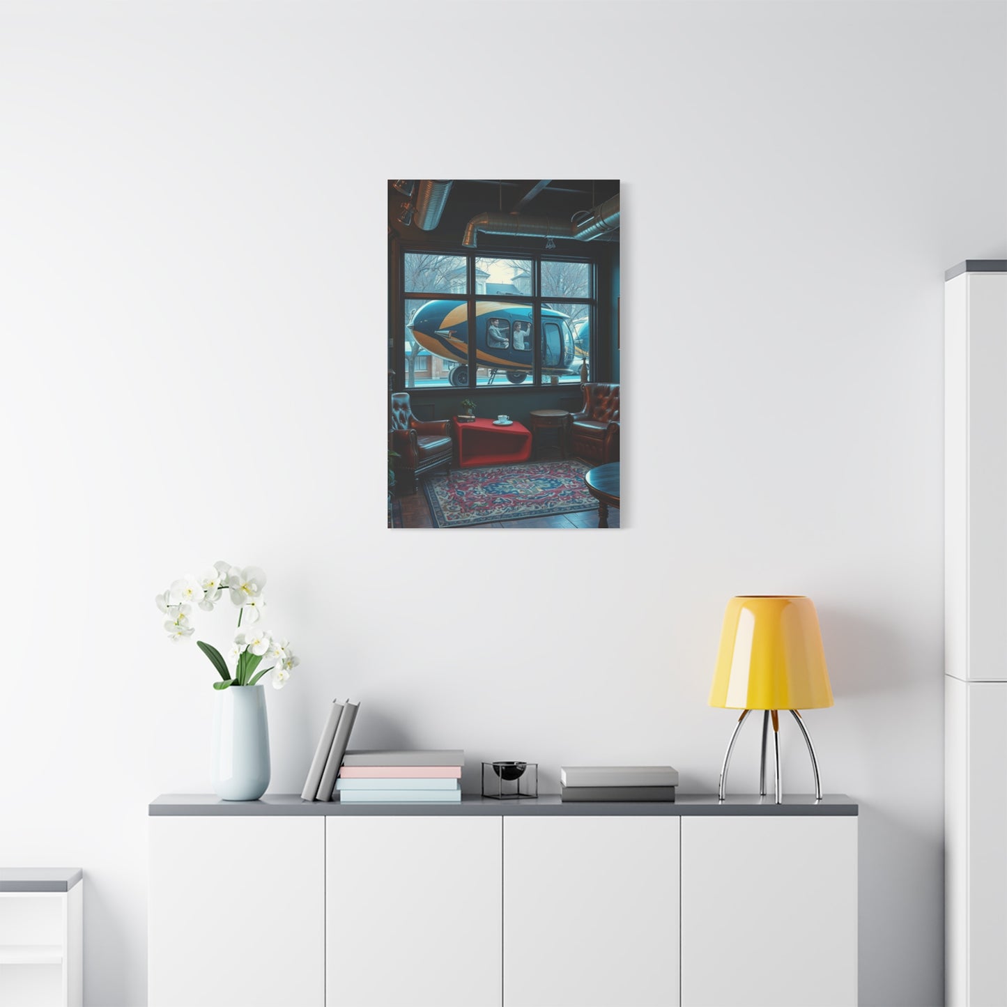 Retro Mosaic Masterpiece Wall Art & Canvas Print