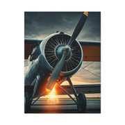 Vintage Prop Engine Close-Up Wall Art & Canvas Prints
