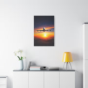 Sunset Horizon Flight Triumph Wall Art & Canvas Prints