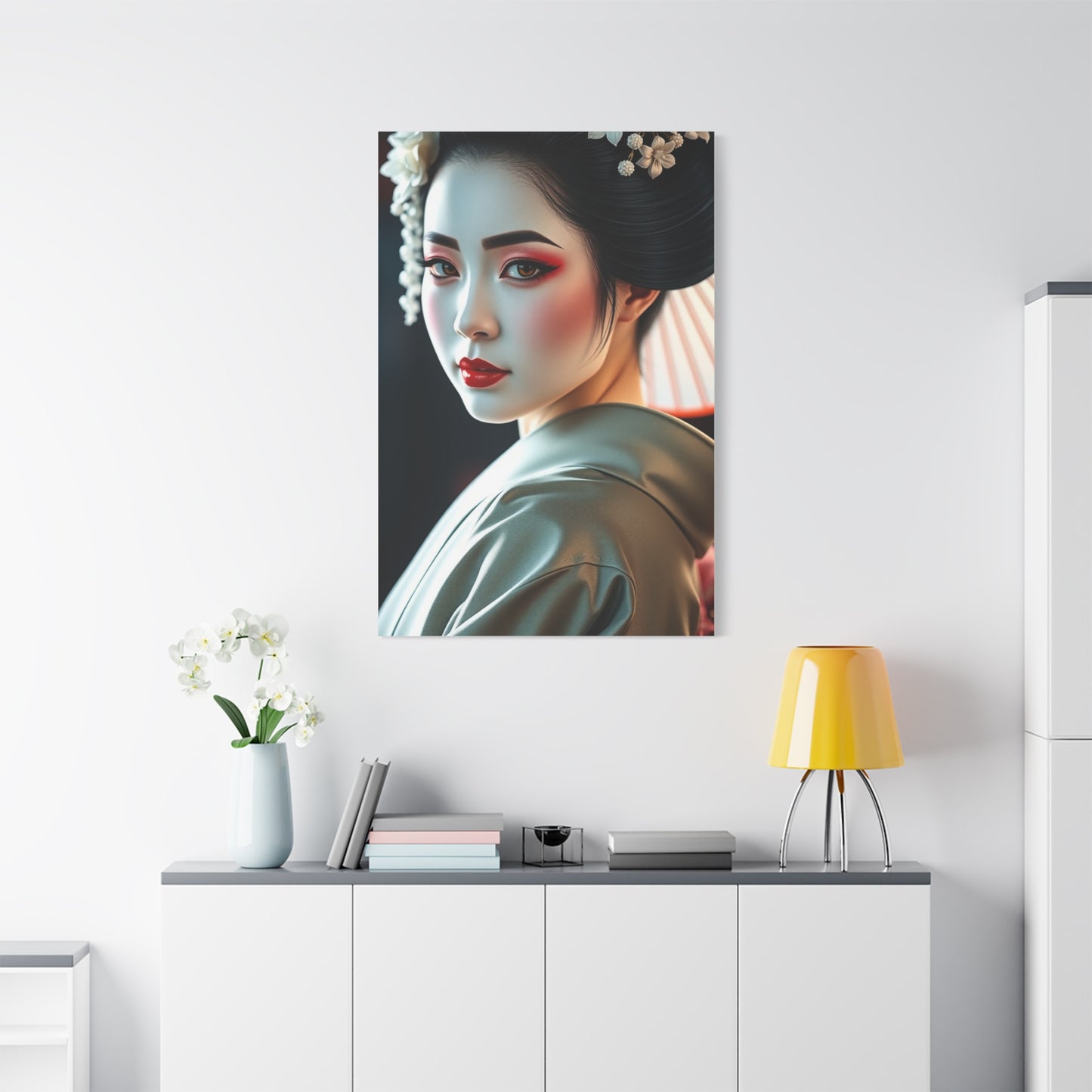Geisha Art Canvas Art 8 Wall Art & Canvas Print