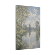 Beside Still Waters Impressionist Scripture Wall Art & Canvas Print