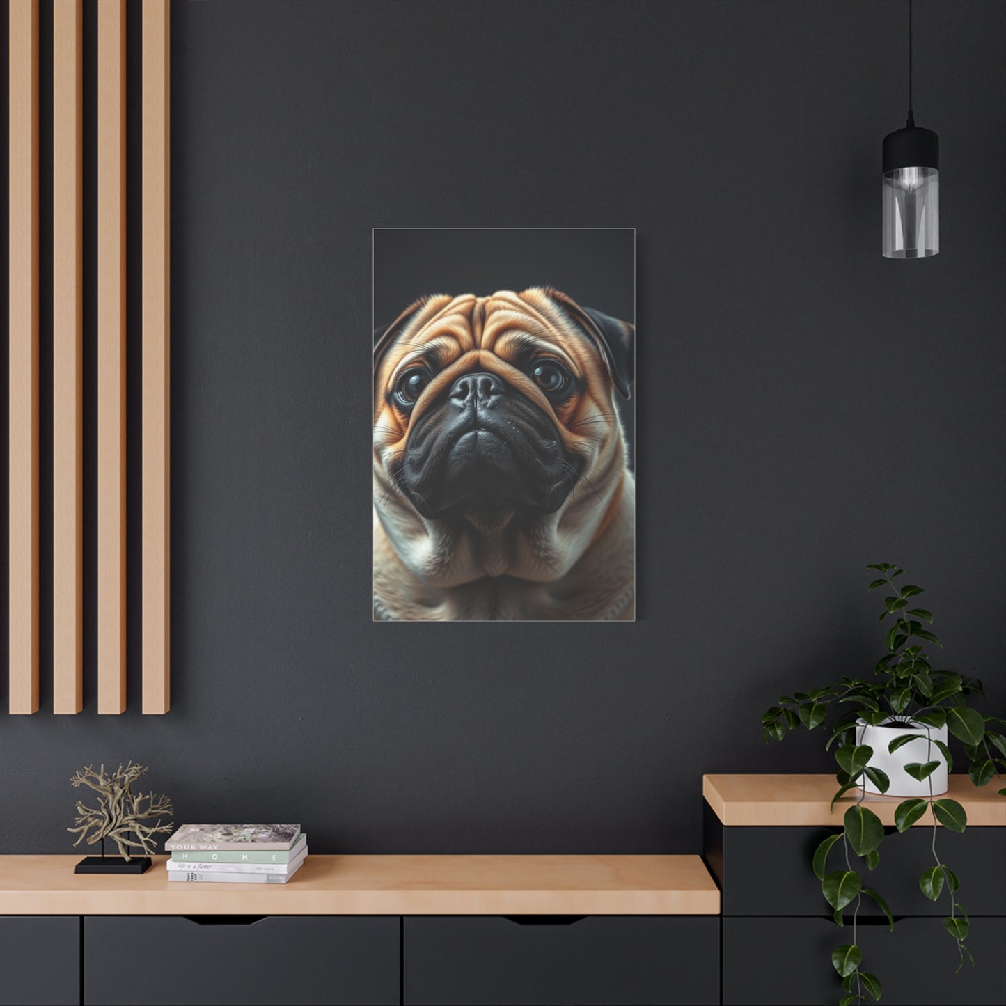 Supreme Pug Art Beautiful Collection Wall Art & Canvas Print