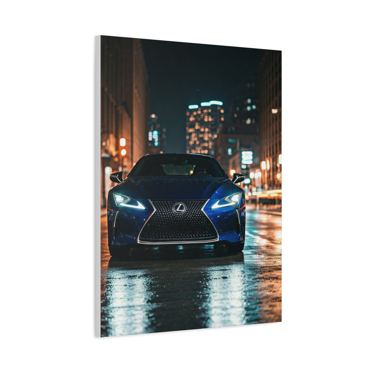 Lexus LC 500 City Night Sophistication Wall Art & Canvas Prints