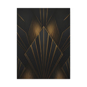 Deco Diamond Elegance Black & Gold Wall Art & Canvas Prints