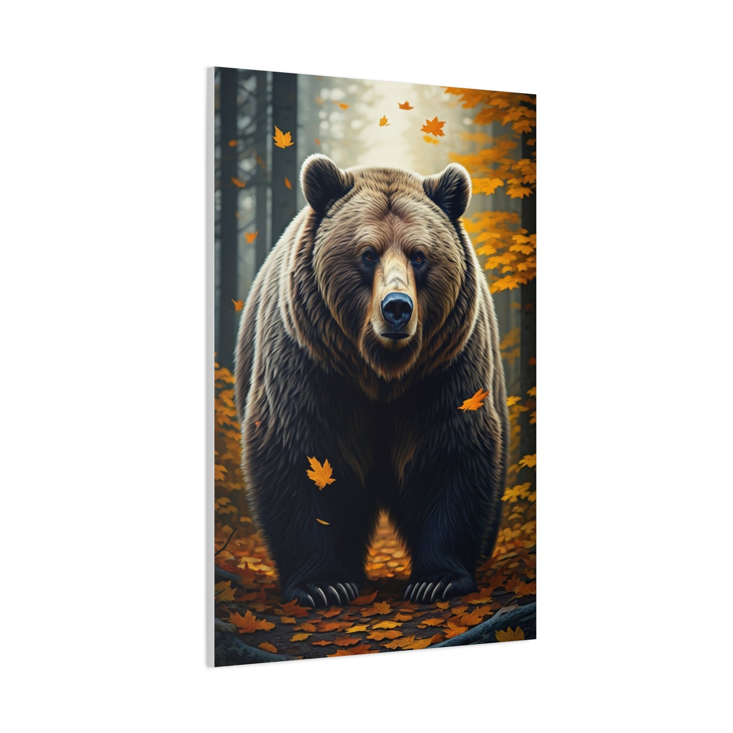 Autumn Forest Guardian Bear Wall Art & Canvas Prints