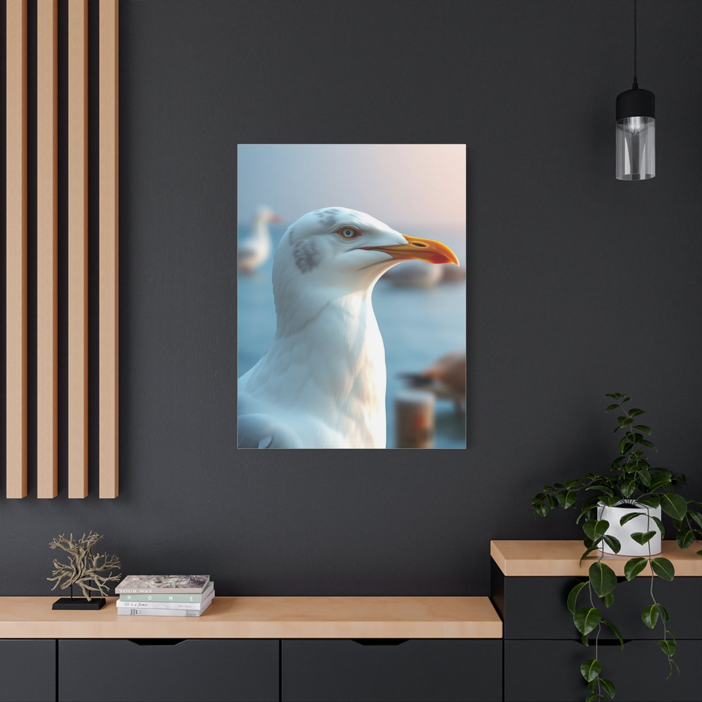 Vision Sea Gull Art Art Wall Art & Canvas Print