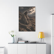 Jesus in the Wilderness Reflection Wall Art & Canvas Print