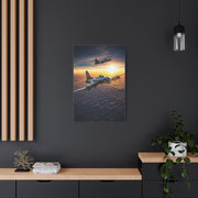 Sunset Squadron Patrol Flight Wall Art & Canvas Prints