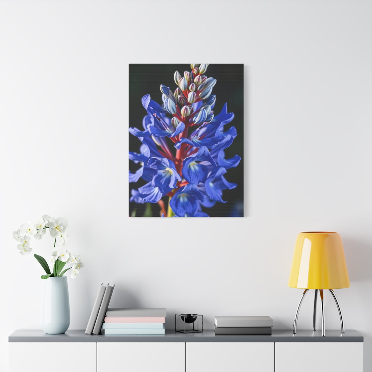 Bluebonnet Flower Art Supreme Gallery Wall Art & Canvas Print