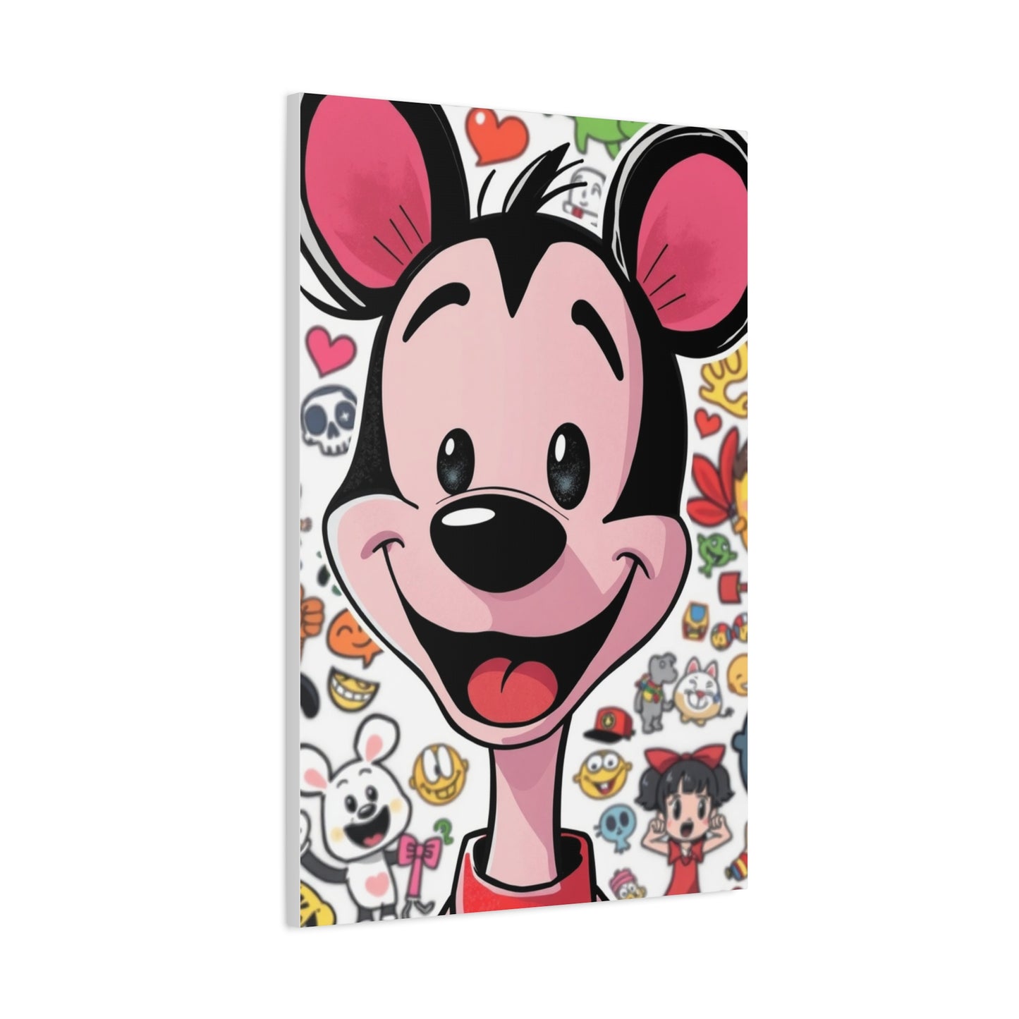 Grand Doodle Symphony Canvas Wall Art & Canvas Print