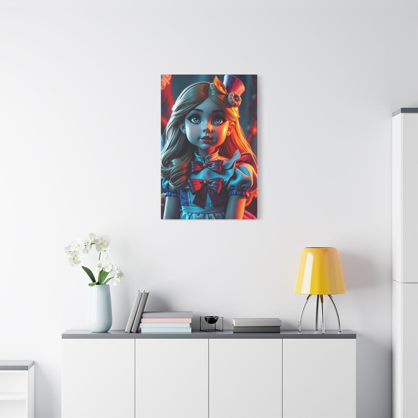 Collection Alice In Wonderland Characters Art Art Wall Art & Canvas Print