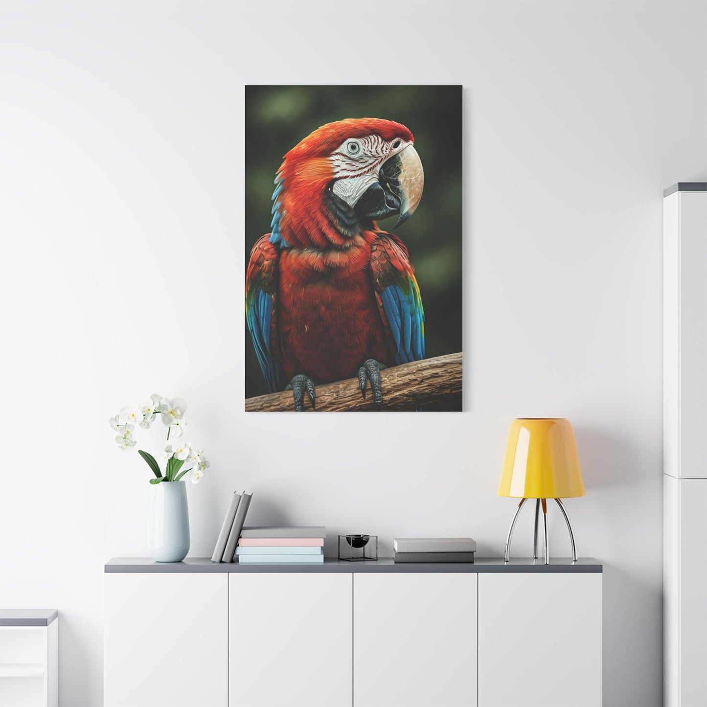 Scarlet Macaw Majesty Wall Art & Canvas Prints
