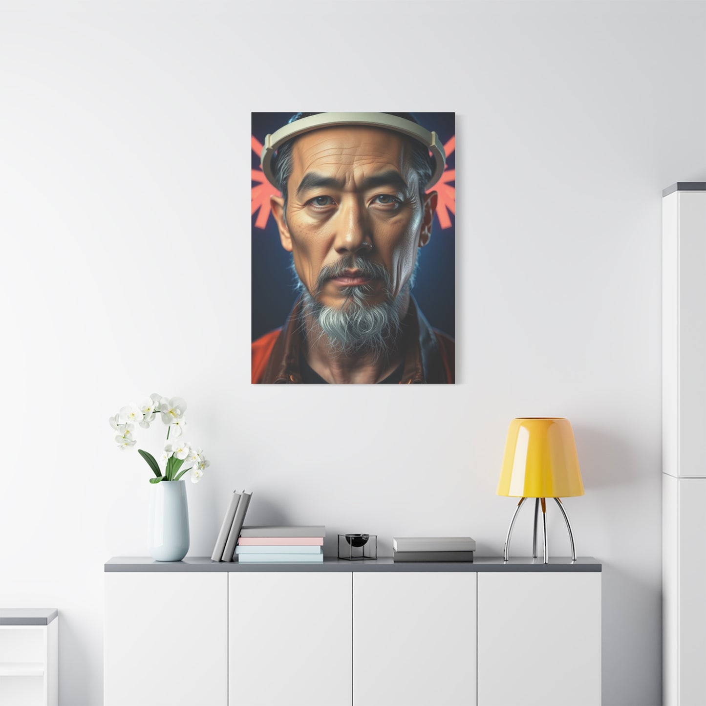 Serene Elegance Tapestry wall art & canvas print