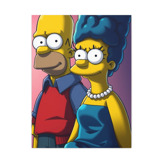 The Simpsons Art Canvas Art 5 Wall Art & Canvas Print